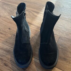 Clarks Black Winter Boots
